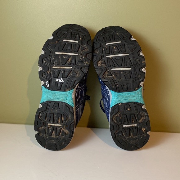 Asics Womens Gel Venture 7 Running Shoes Blue 1012A476 Lace Up Mesh 8.5M - Picture 10 of 12